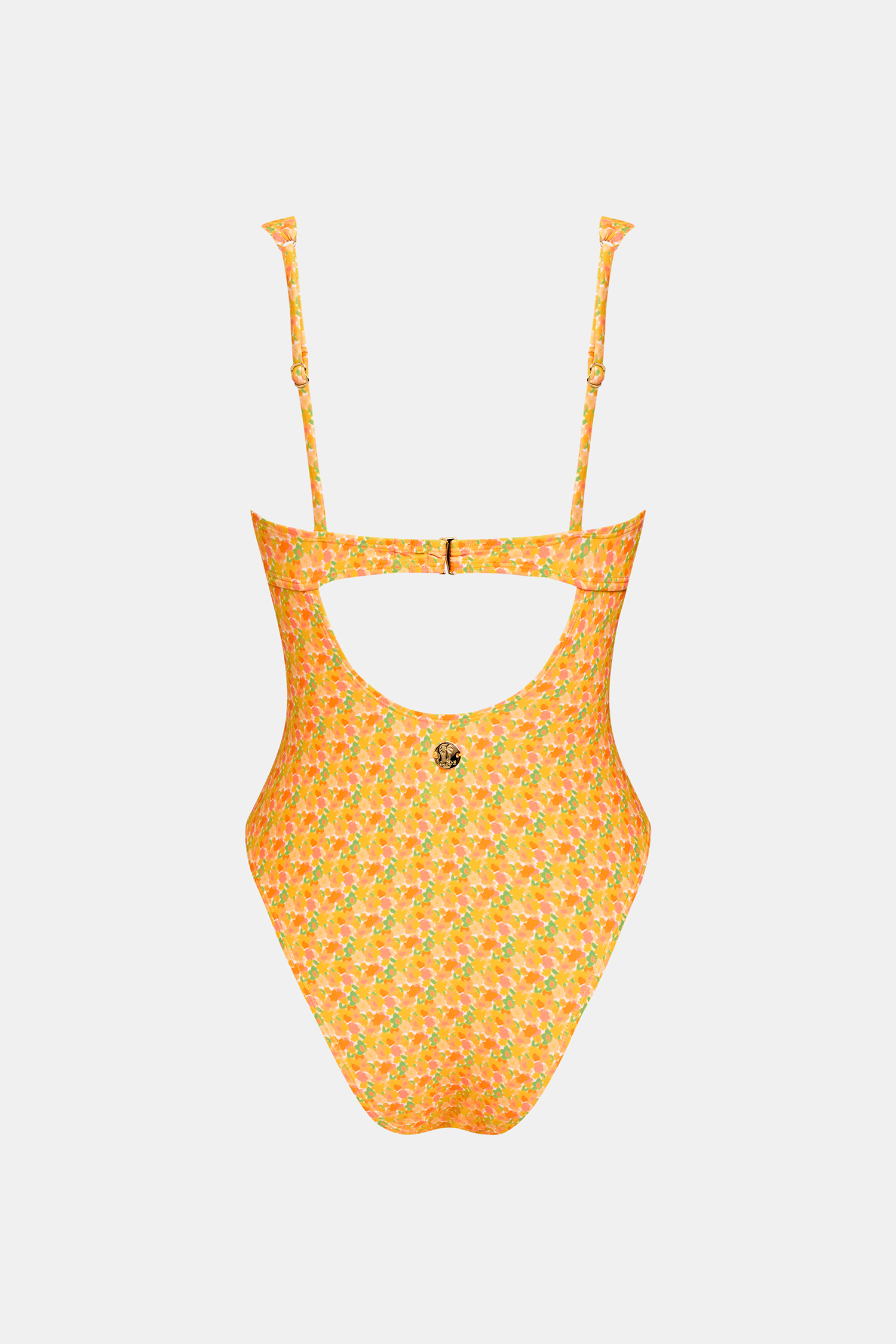 Facing the Sun badpak met sweetheart-halslijn.