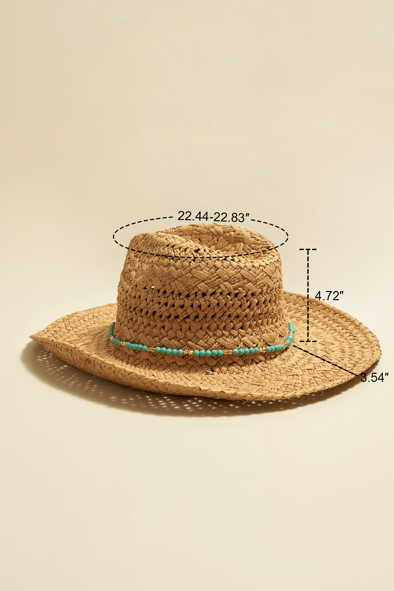 Western Summer Straw Hat
