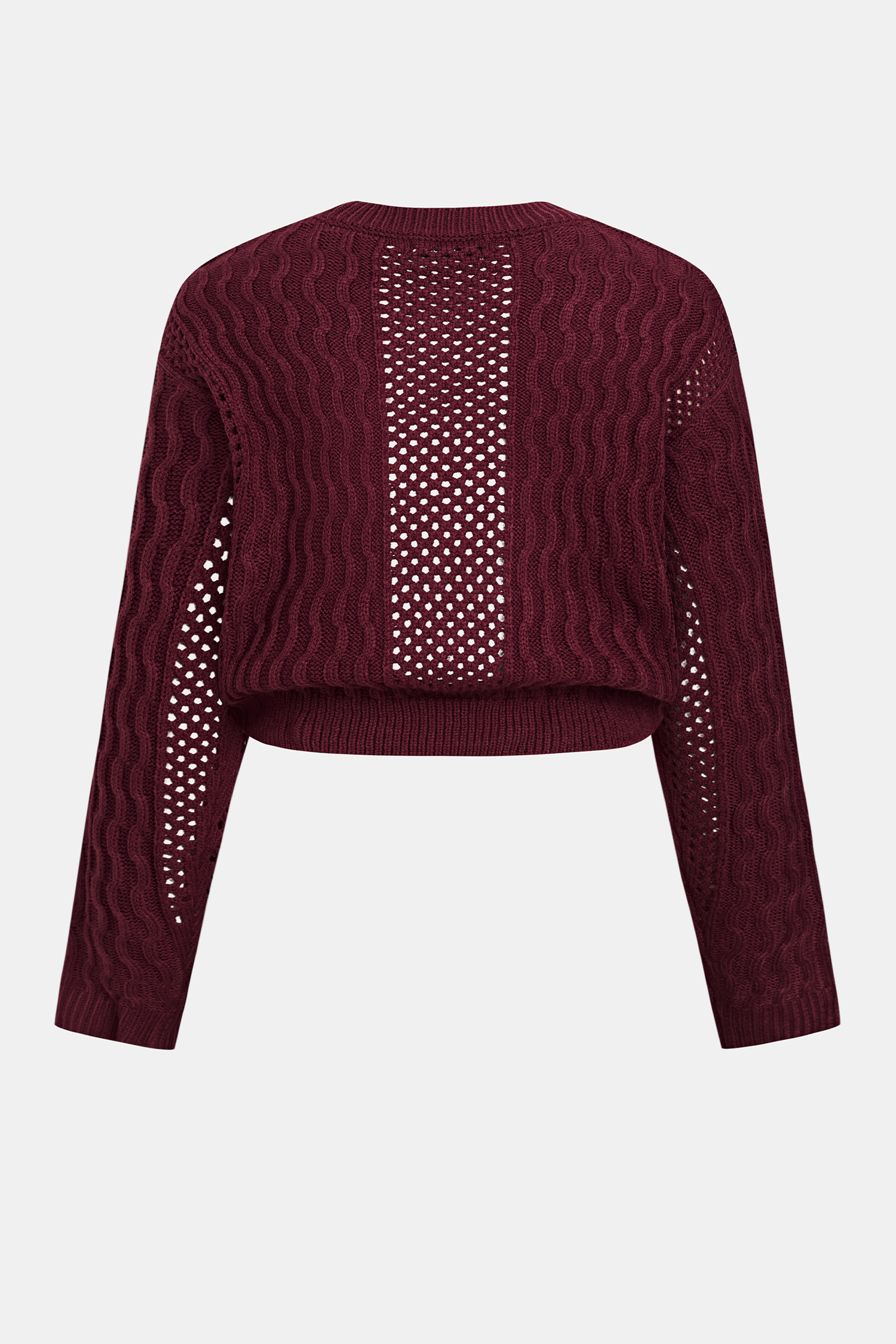 Cranberry Harvest Red Sweater