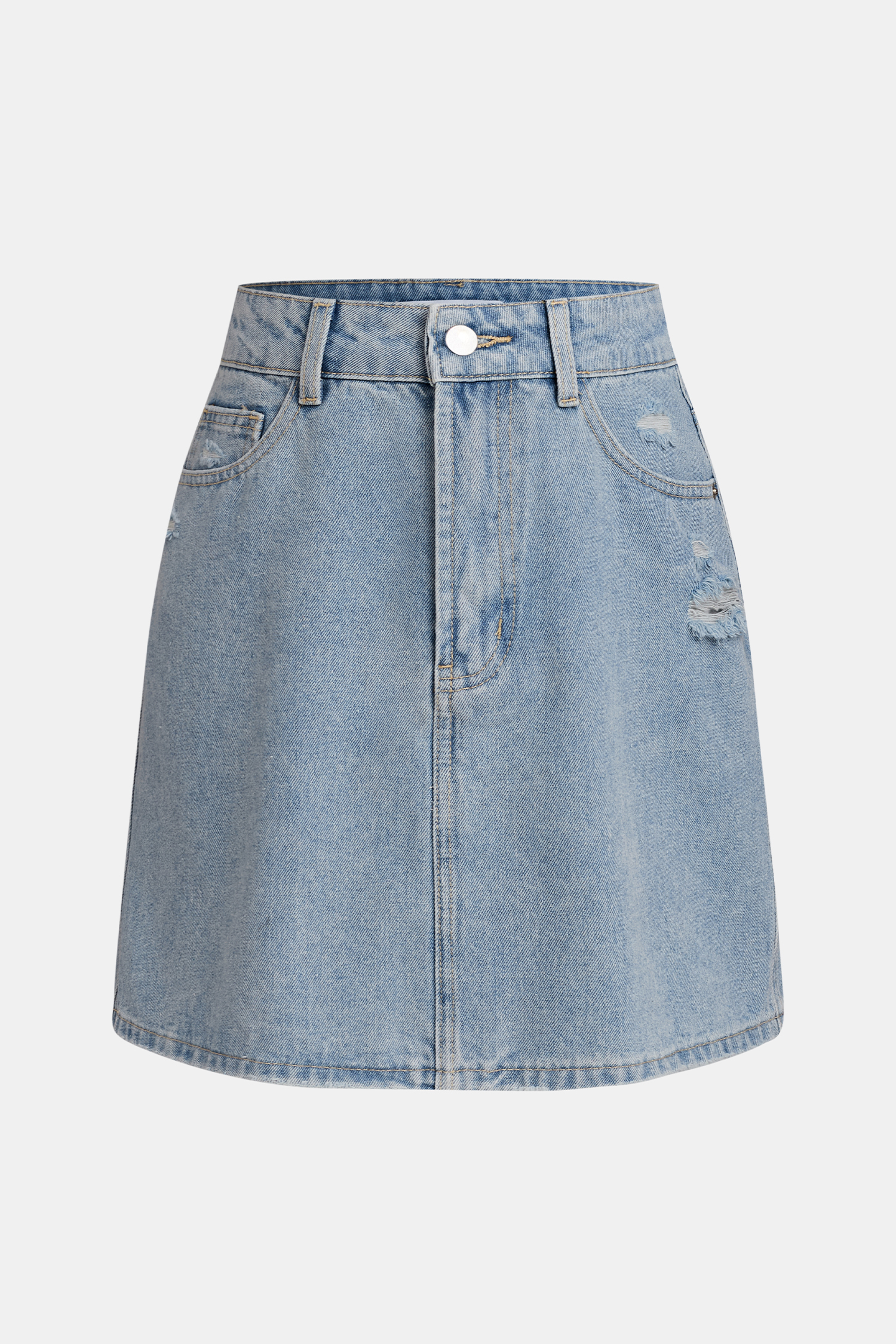 Orange Avenue Denim Mini Skirt