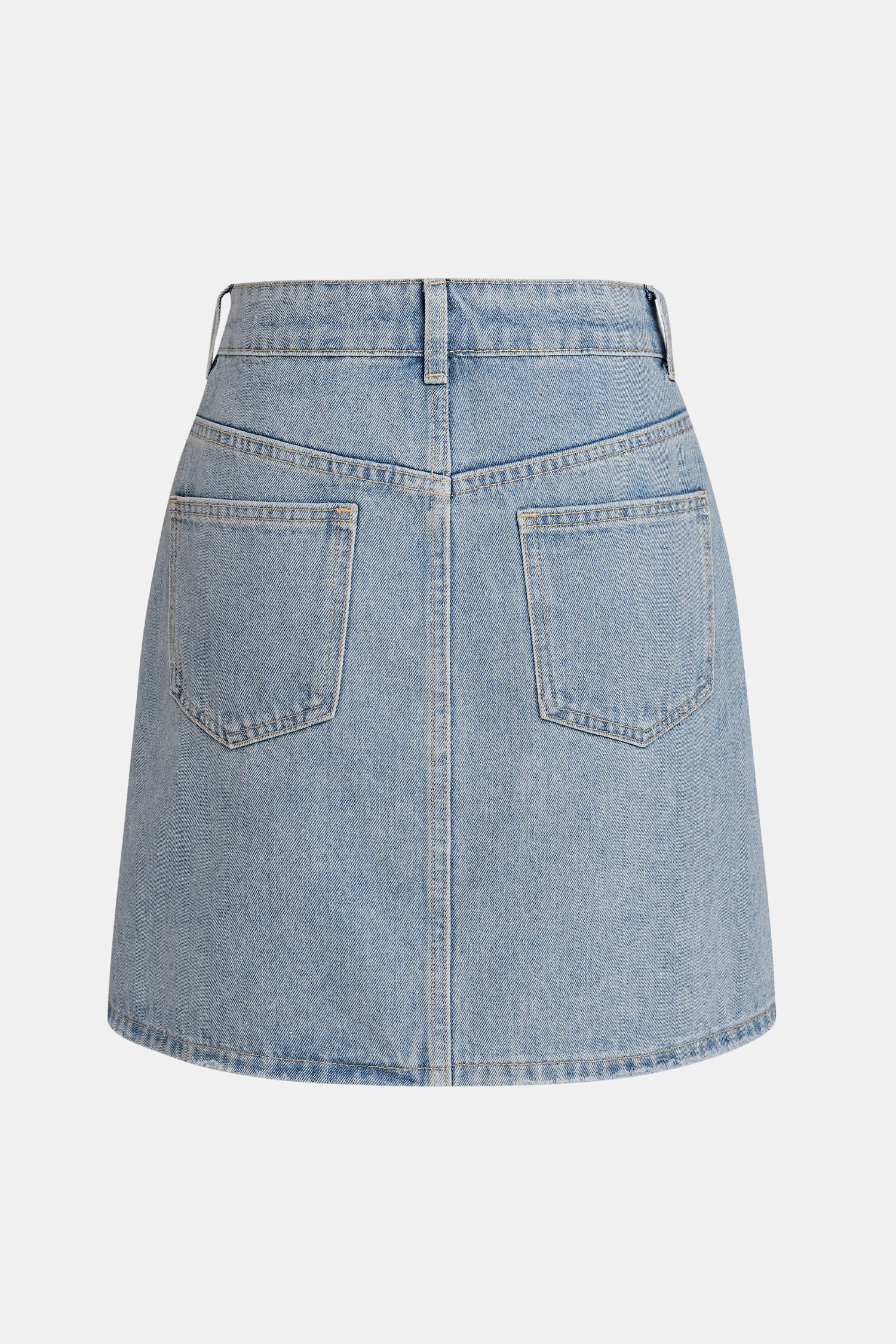 Orange Avenue Denim Mini Skirt