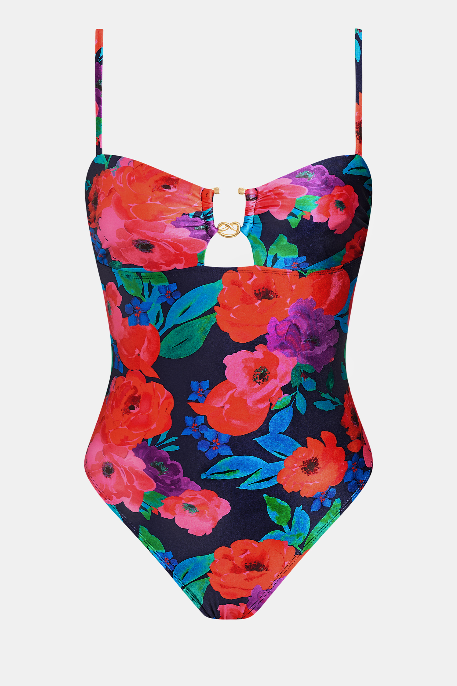 Côte d'Azur Floral One-Piece Swimsuit