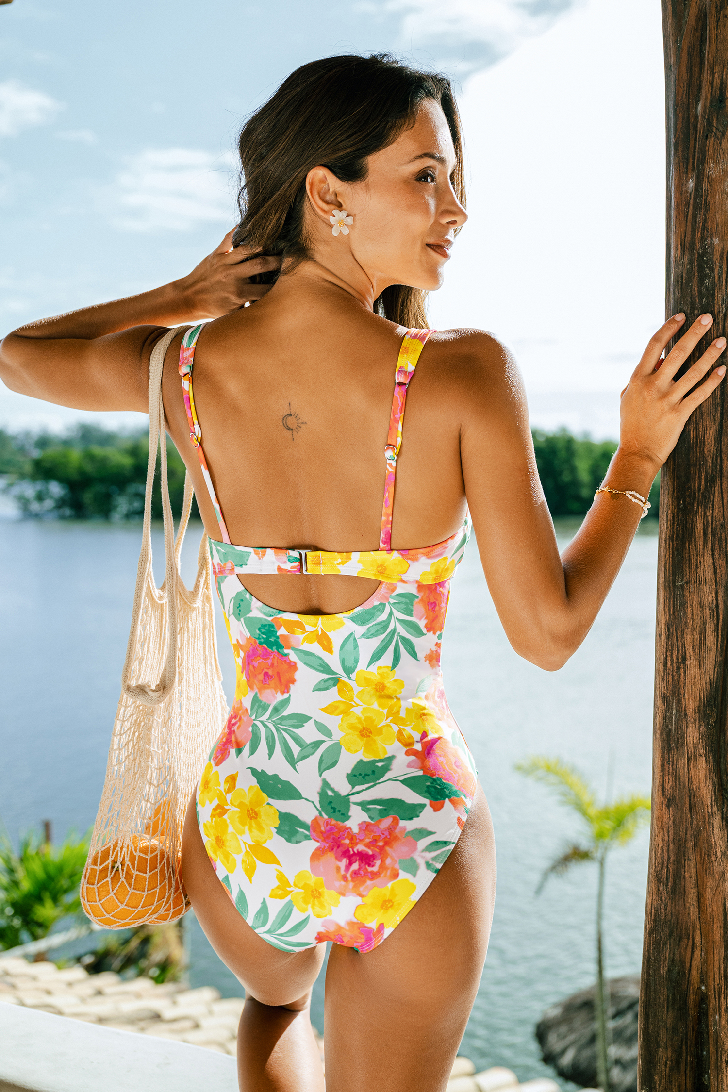 Paradise Isle Floral One-Piece Swimsuit