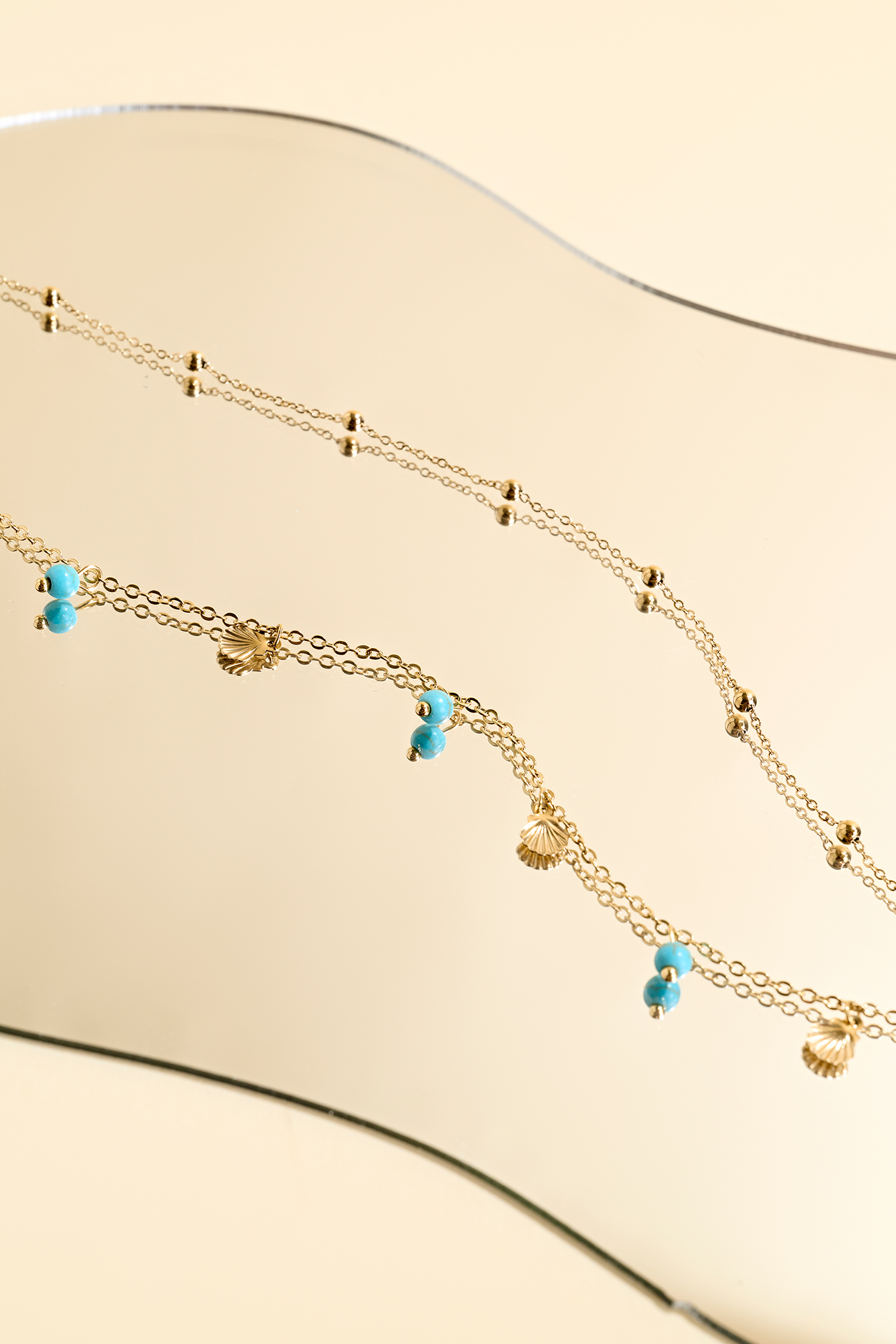 Sun Daze Gold-Tone Anklet