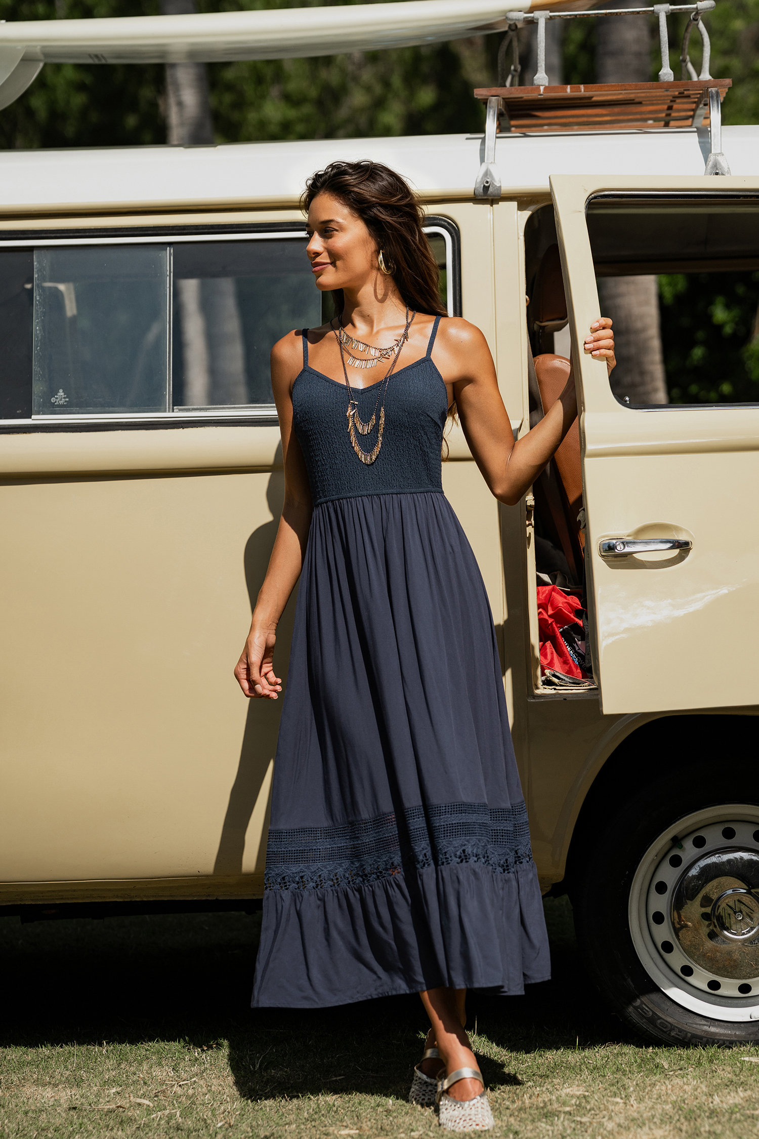 It's a Date Blue Maxi Dress