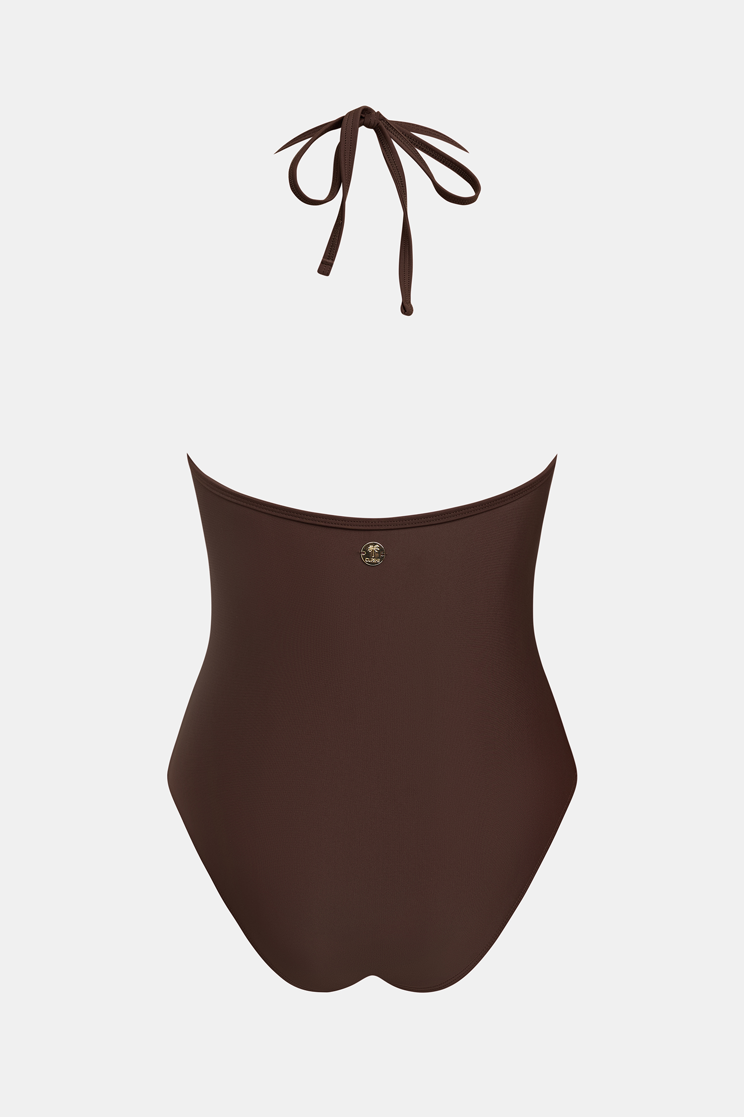 Sienna Brown One-Piece Swimsuit