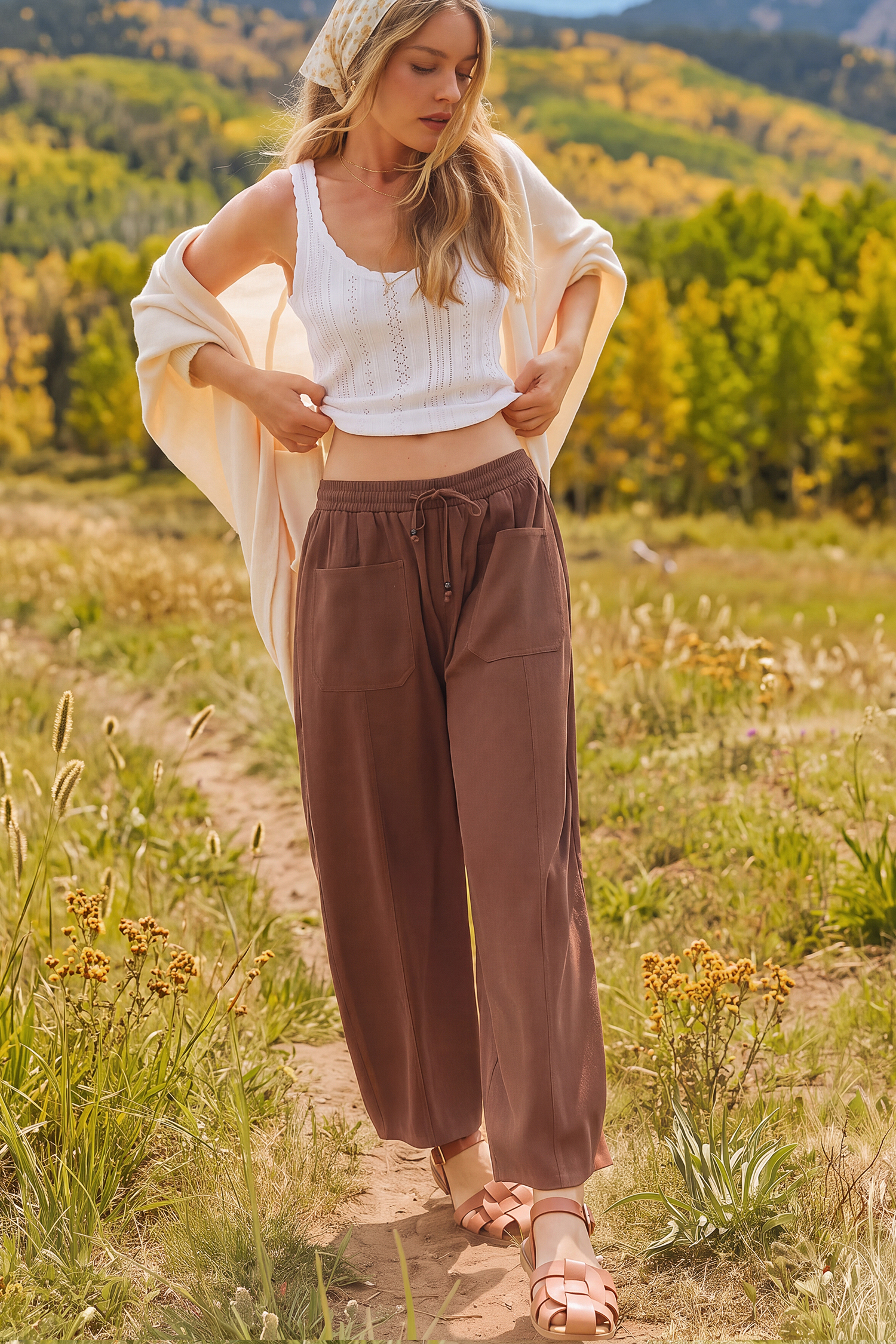 Cozy Season Brown Pants