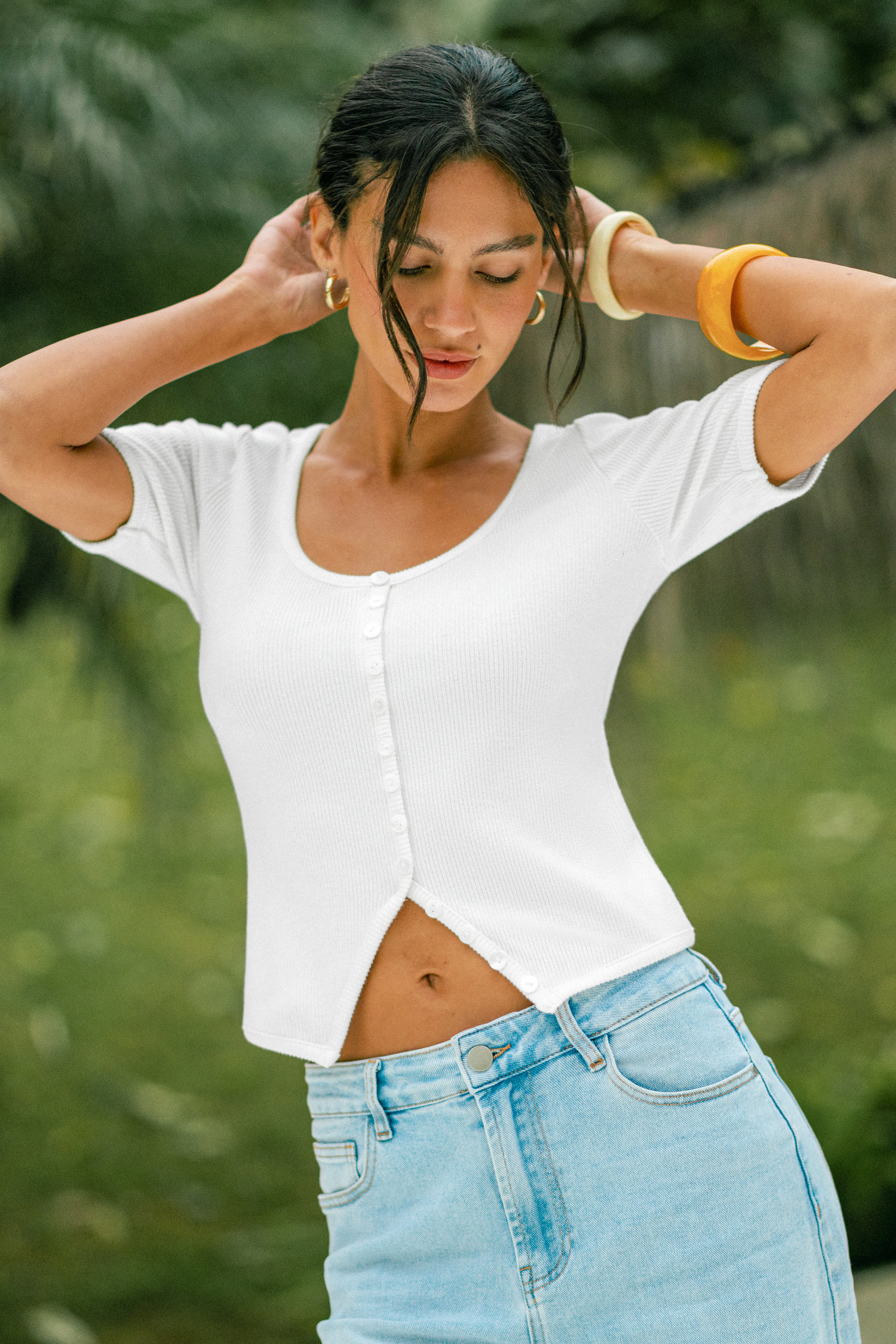 Crisp Day White Top
